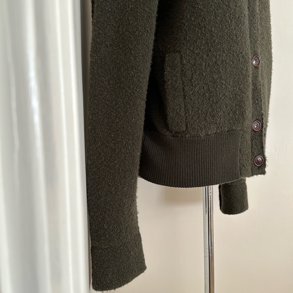 Banana Republic Heritage Boucle Bomber Sweater - Picture 6 of 13